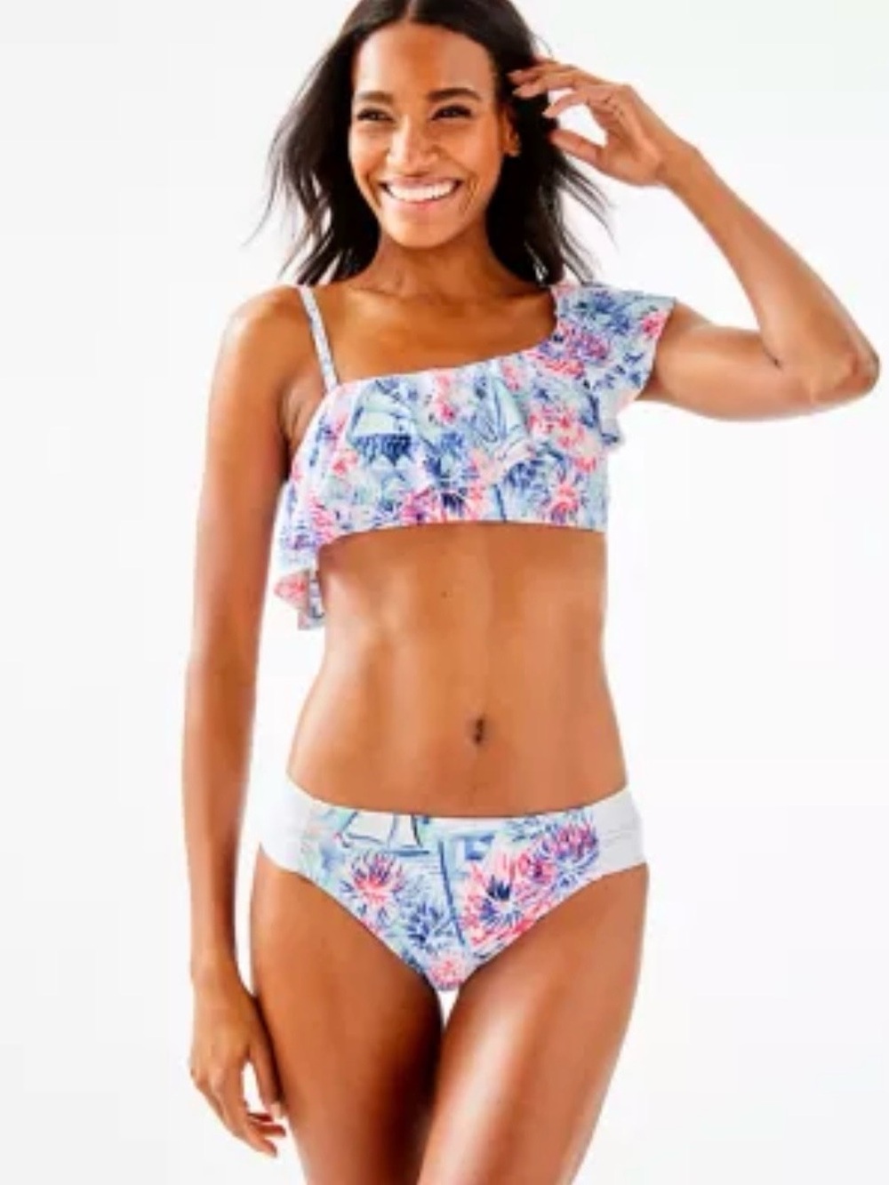 NWT Lilly Pulitzer “Sea to Shining Sea” 2 piece swimsuit